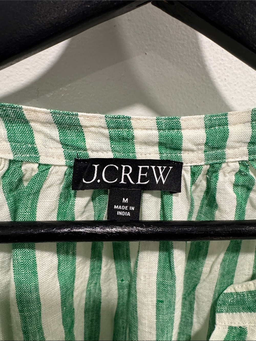 J. Crew Cabana top in striped linen - Picture 4 of 7